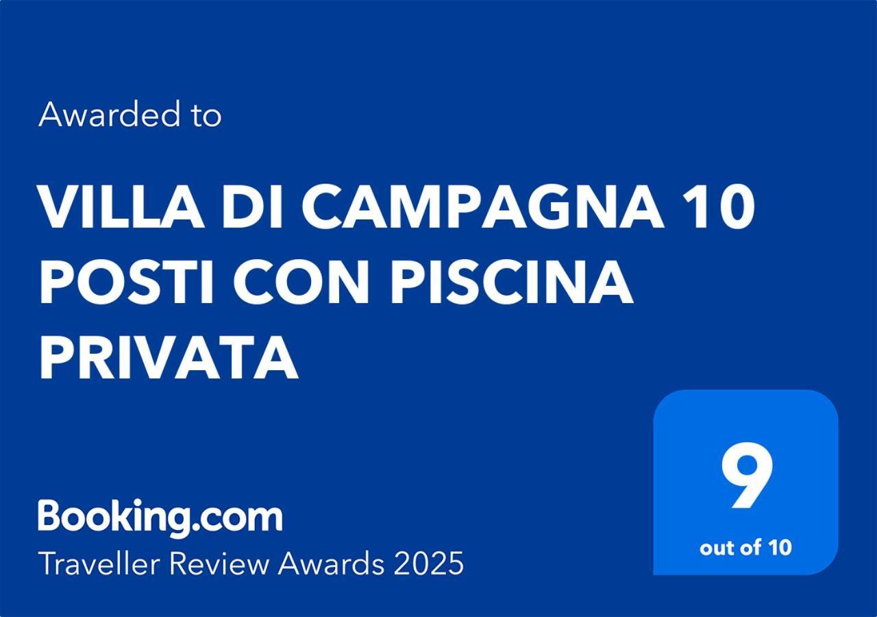 Villa Di Campagna 10 Posti Con Piscina Privata カステッリーナ・マリッティマ エクステリア 写真